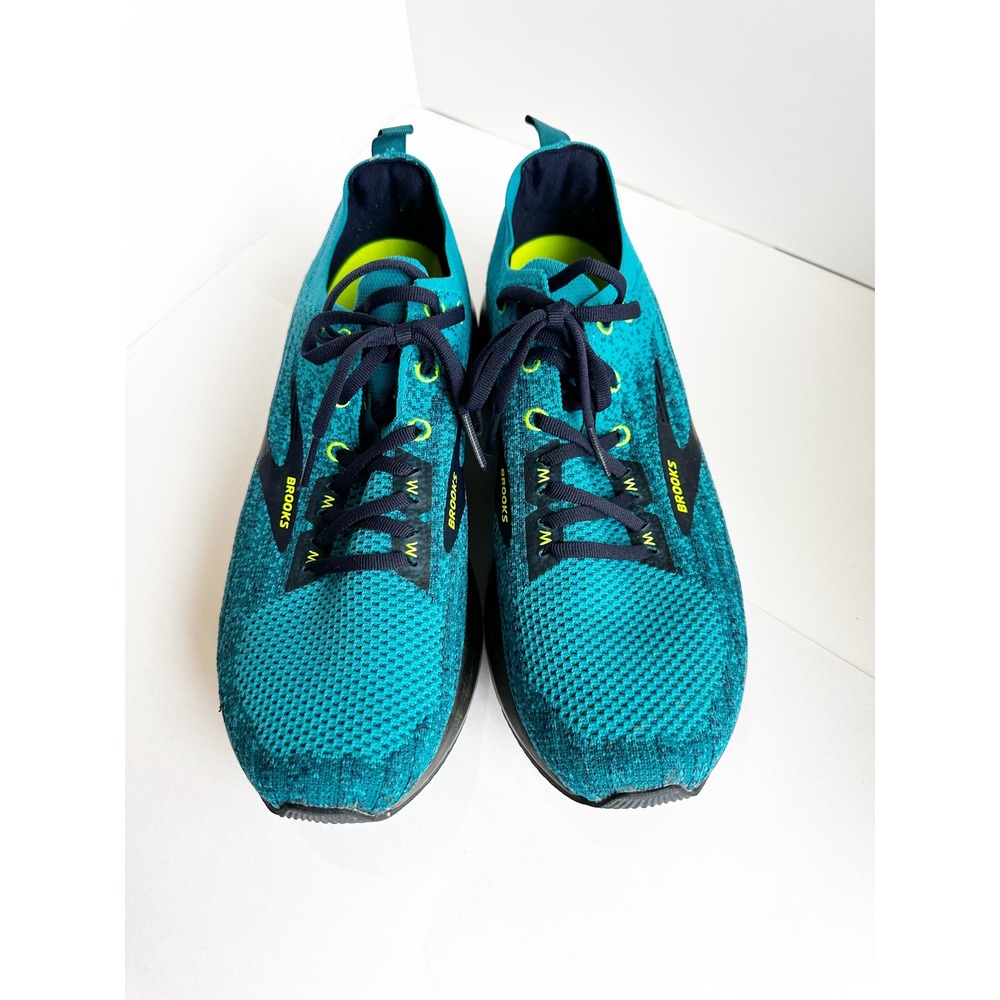 Brooks Ricochet 2 Mens Running Shoes Teal Black DNA Amp 1103121D479 Size 10.5